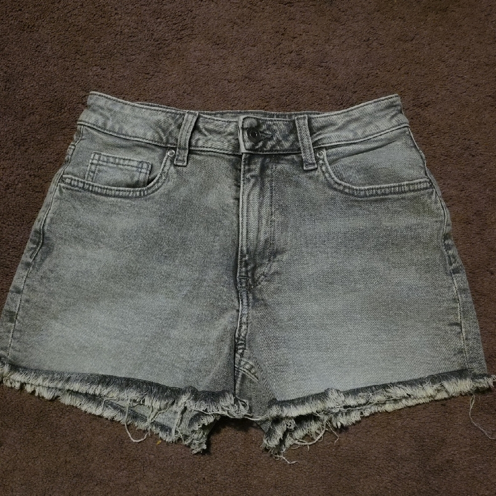 H&M Charcoal Jean Shorts